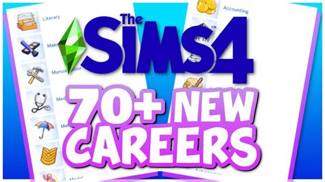 Simple 9-5 Career Pack (Barista, Dentist, Firefighter, Housekeeper, IT Specialist, Mechanical Engineer, Receptionist,. . Sims 4 career mega pack